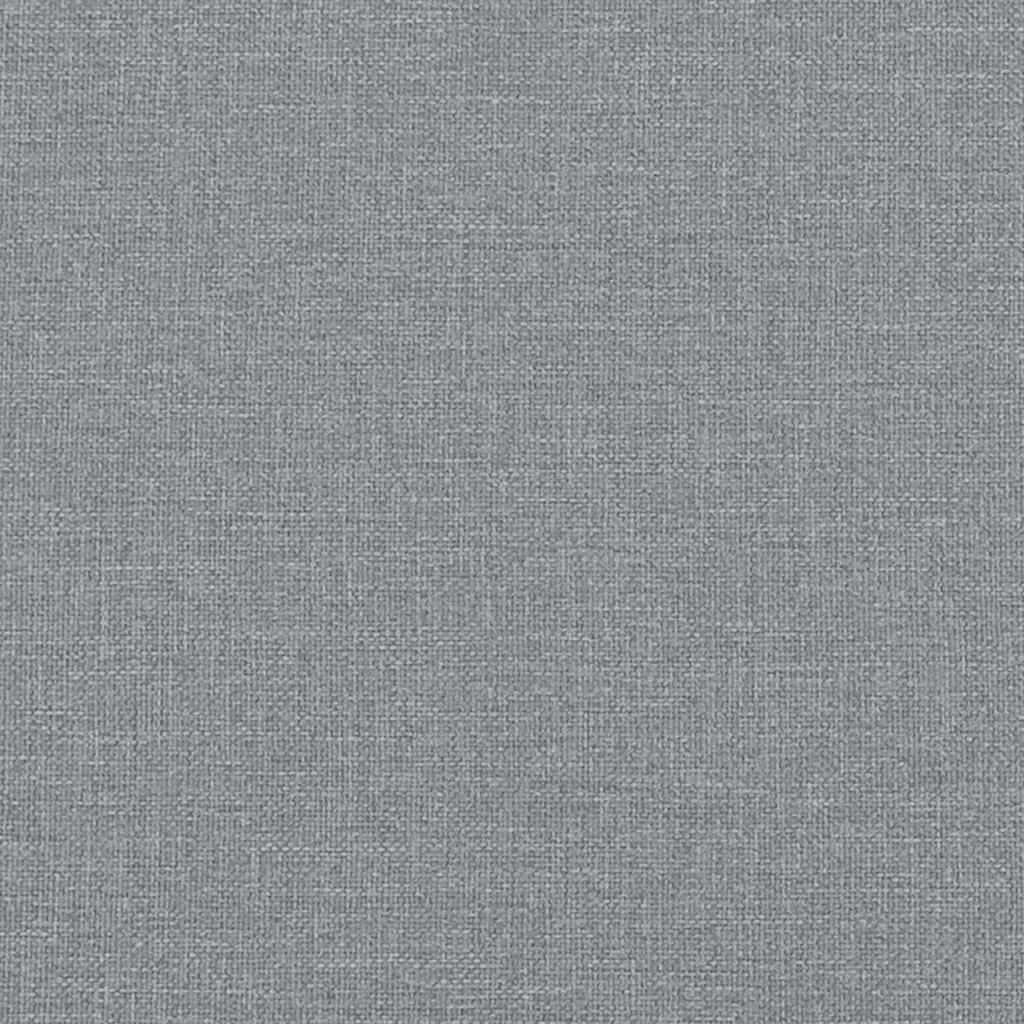 Textured grey linen fabric swatch