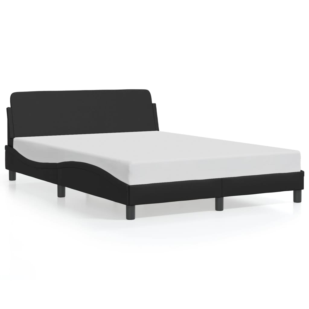 Diagram showing dimensions of a wooden bed frame