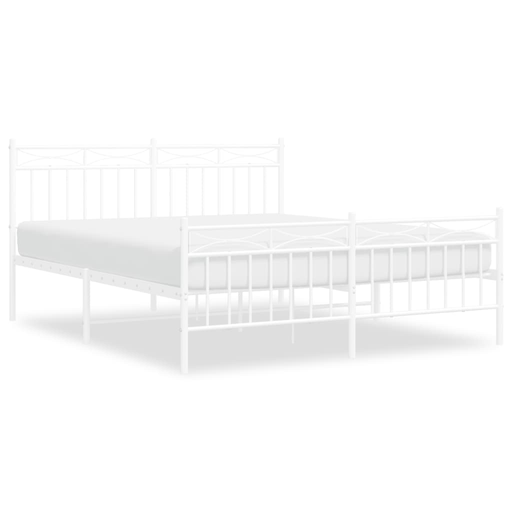 White metal twin over twin bunk bed frame with detailed dimensions