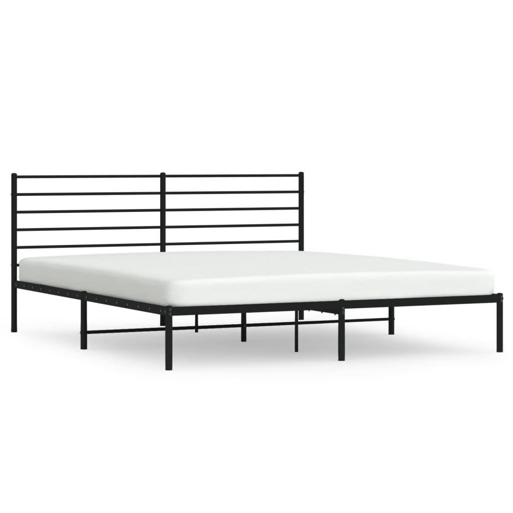 Line drawing of a wooden bed frame with dimensions indicated in centimeters and inches