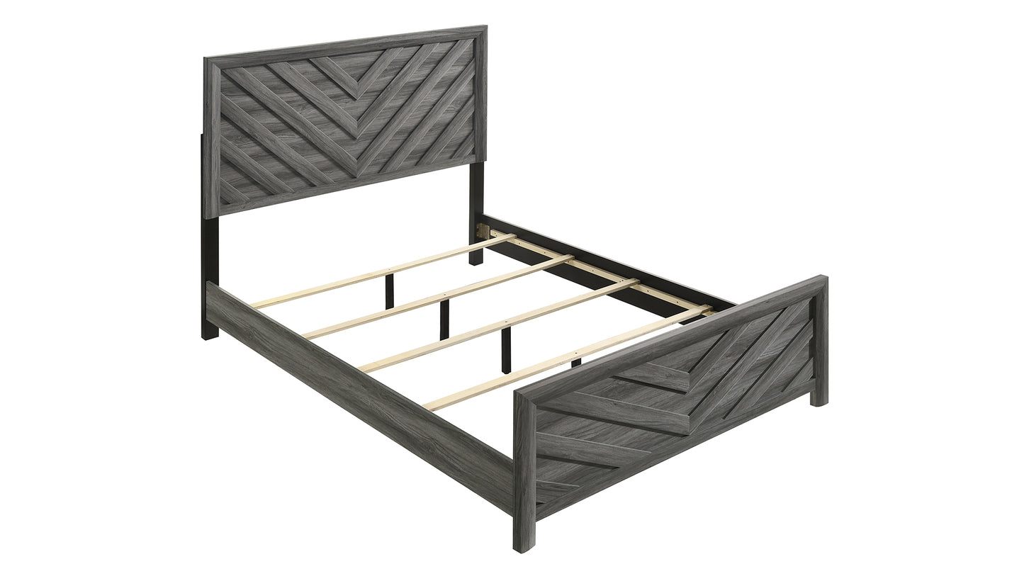 Transform Your Bedroom with a Modern Gray Queen Bed Frame
