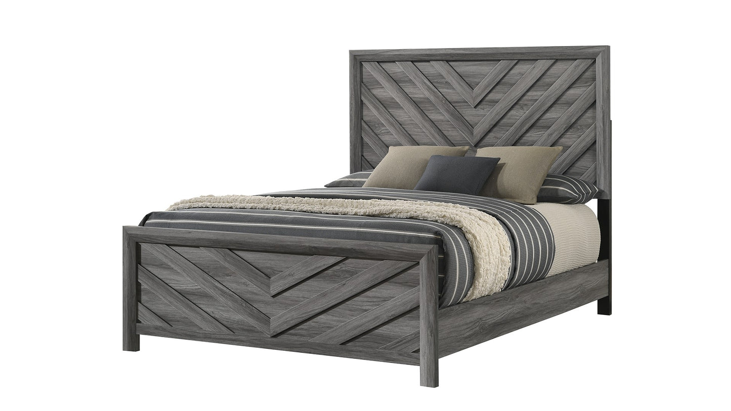 Transform Your Bedroom with a Modern Gray Queen Bed Frame