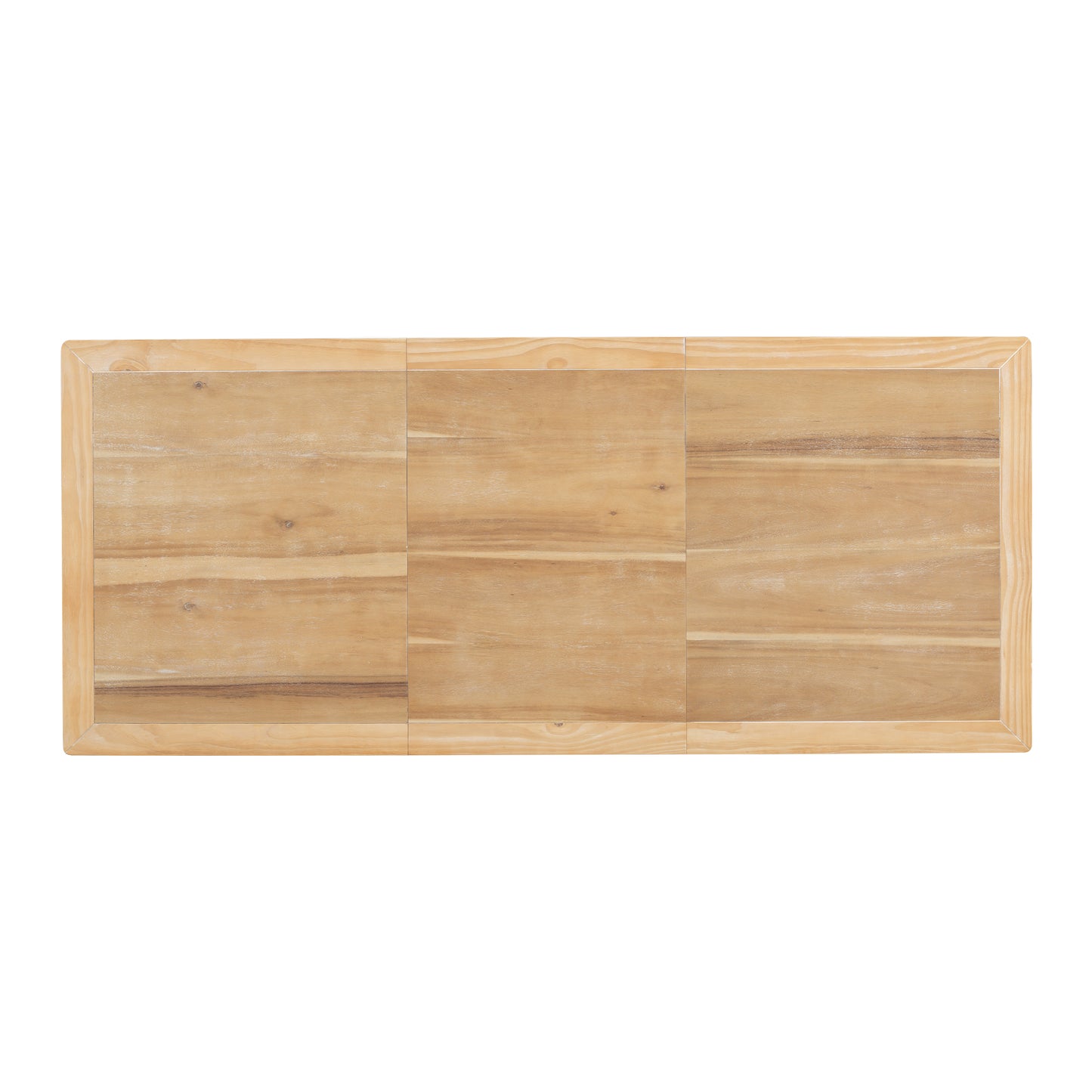 Light brown pine wood tabletop with natural grain pattern