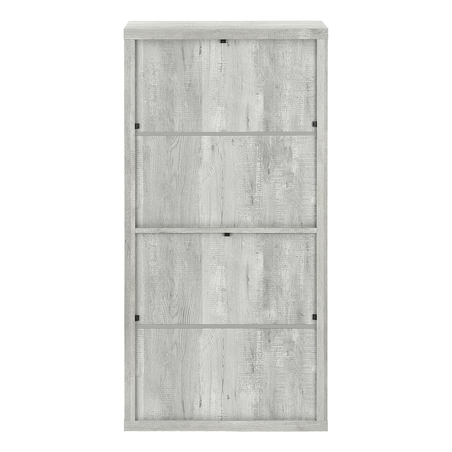 Rustic grey wood tall cabinet