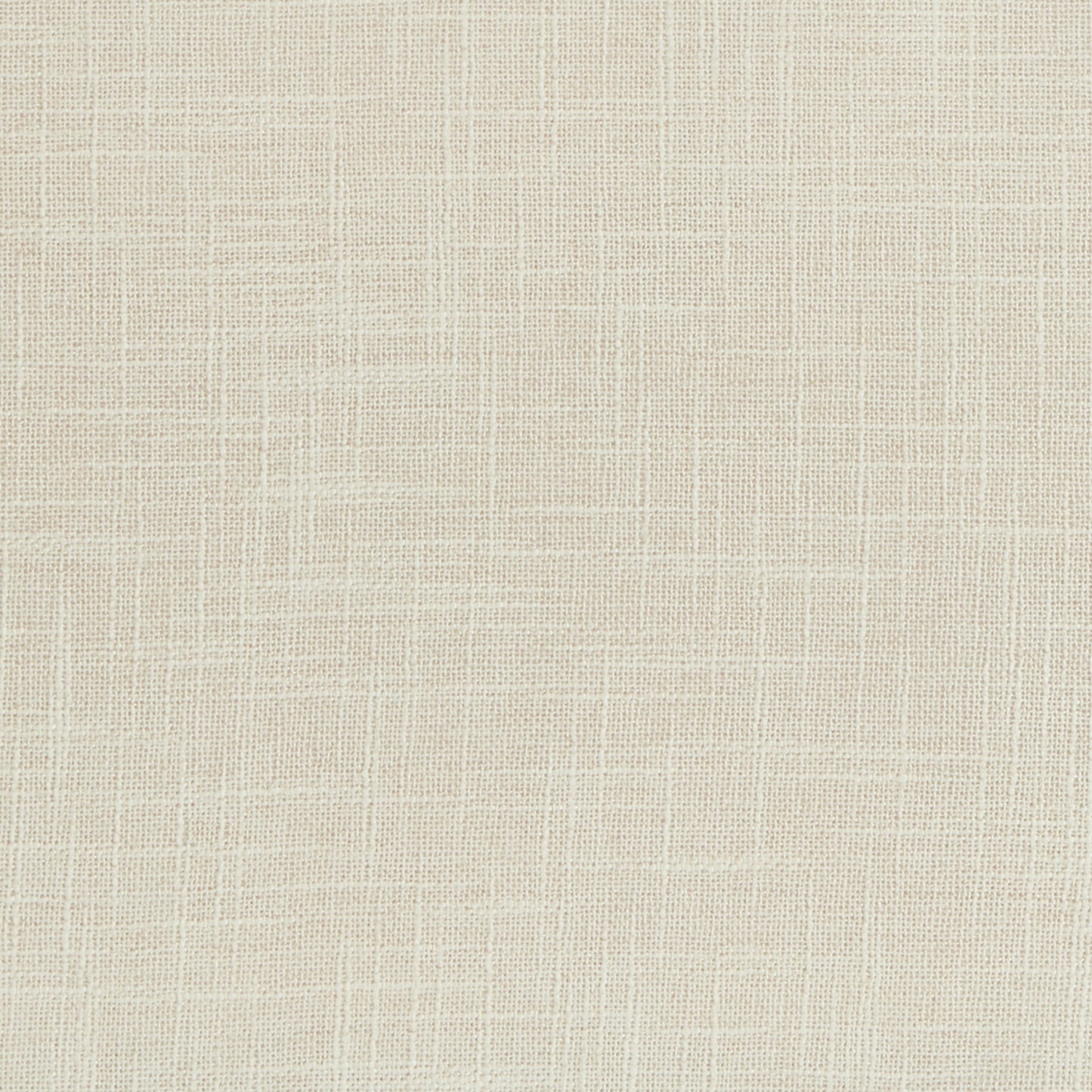 Cream linen fabric with a subtle grid texture