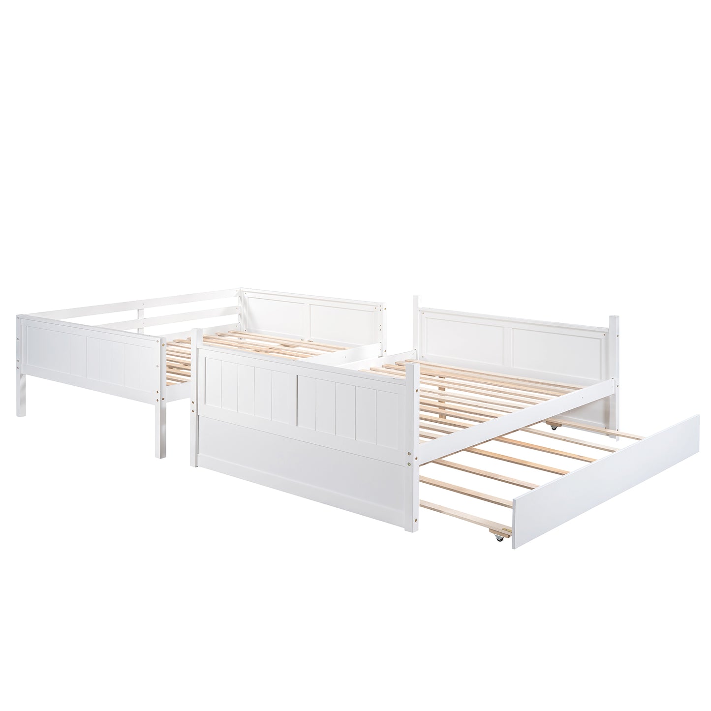 White twin daybed with trundle