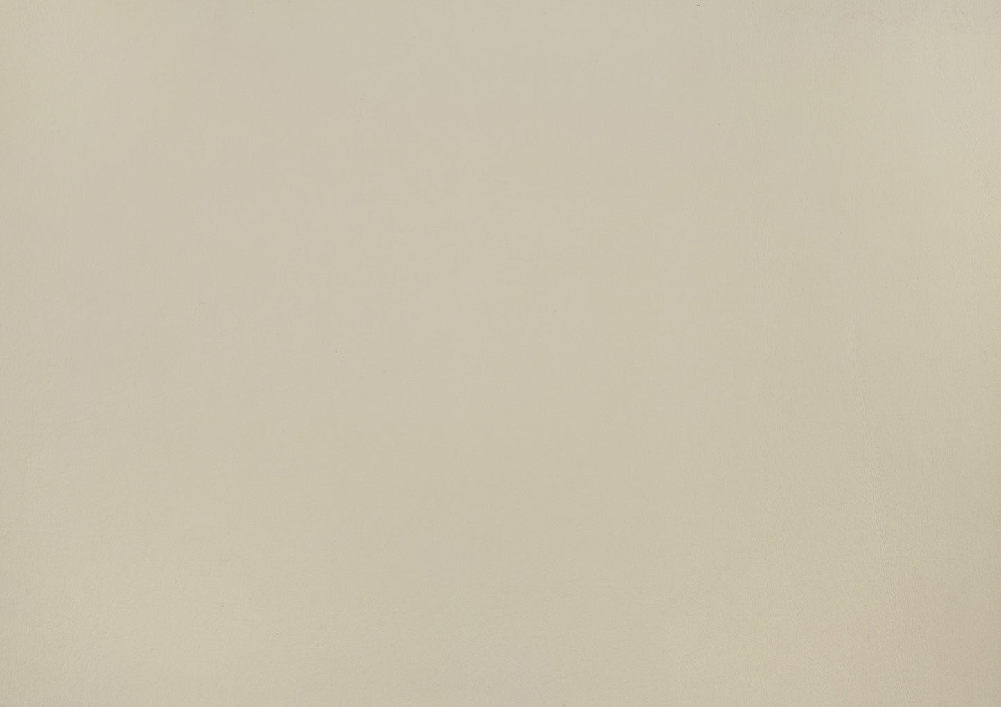 Plain beige textured leather swatch for upholstery