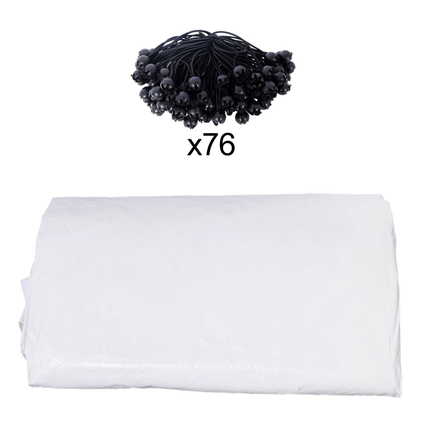black bungee cords with ball ends