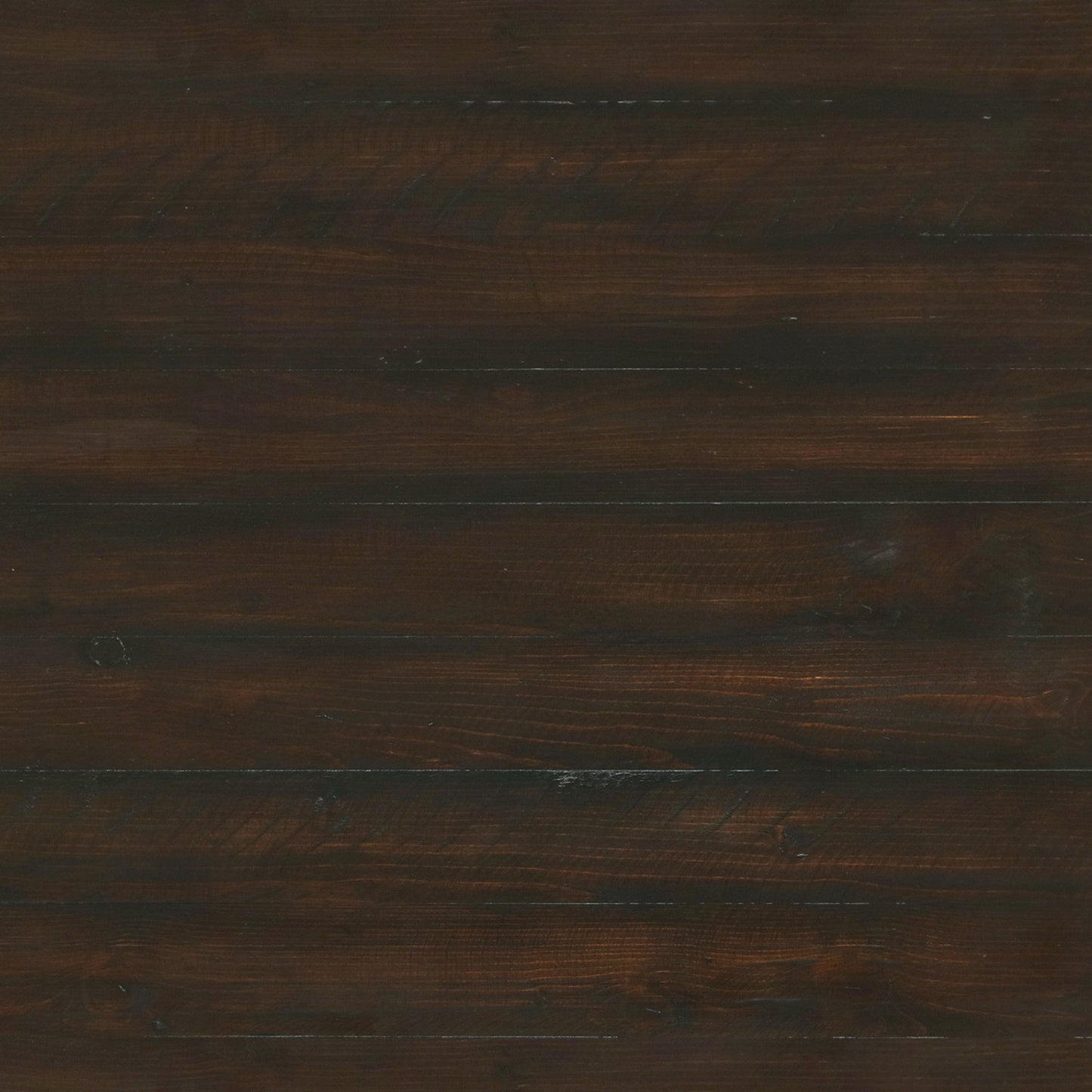 Dark stained pine wood plank texture with visible grain