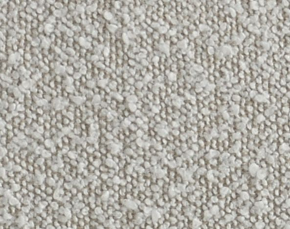 Light grey textured fabric closeup view for upholstery