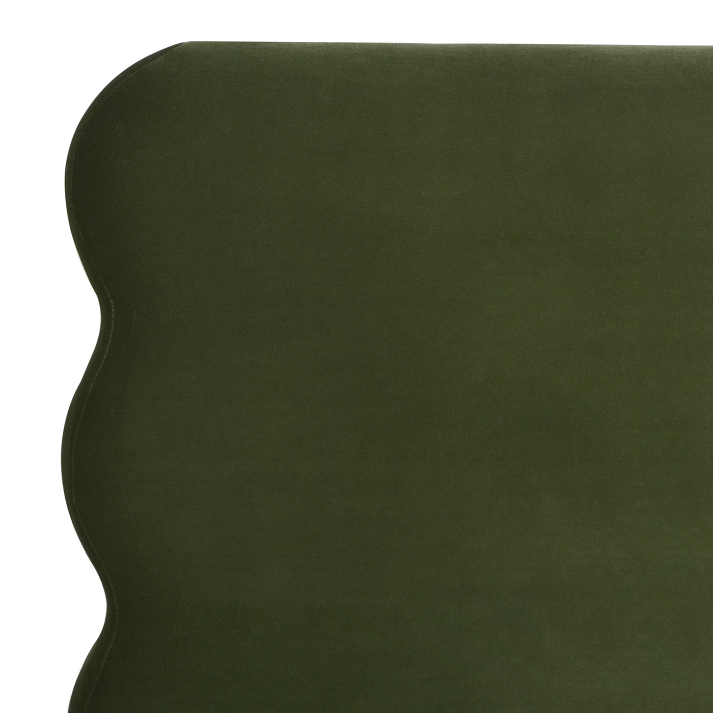 Dark green velvet upholstery fabric with a soft luxurious texture