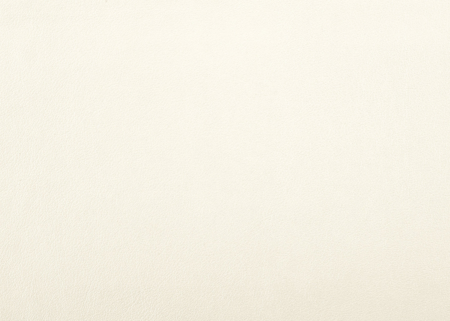 Cream leather upholstery fabric swatch with fine texture for furniture