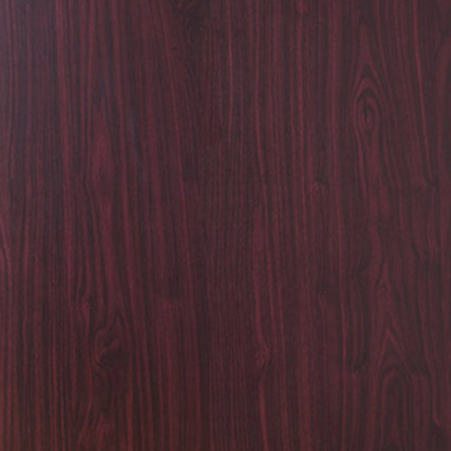 Deep red wood grain laminate texture perfect for countertops or furniture