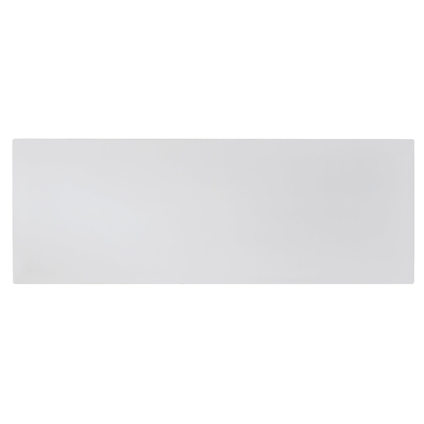 Sleek white laminate countertop perfect for modern kitchen renovations