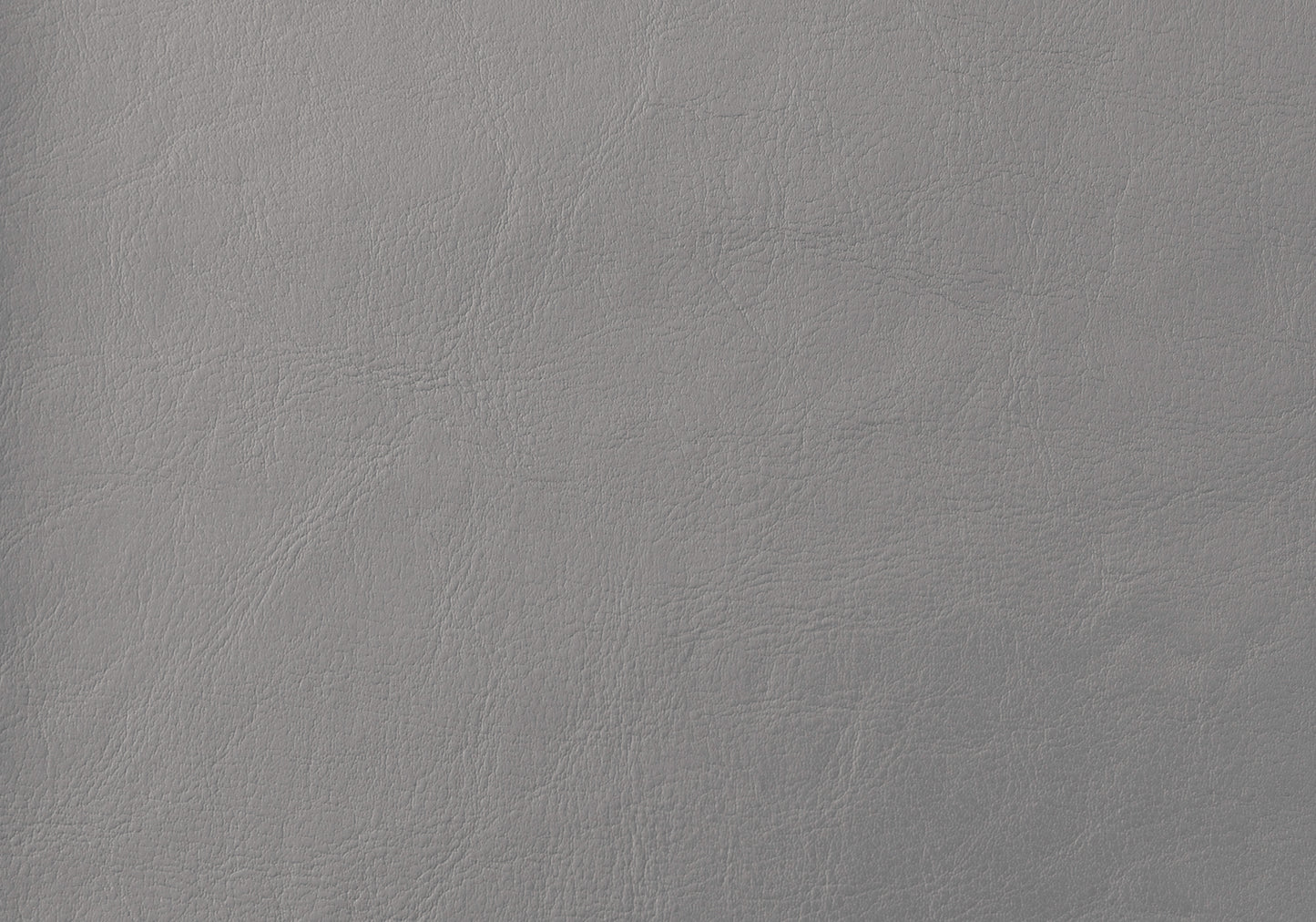 Closeup of textured grey vegan leather fabric