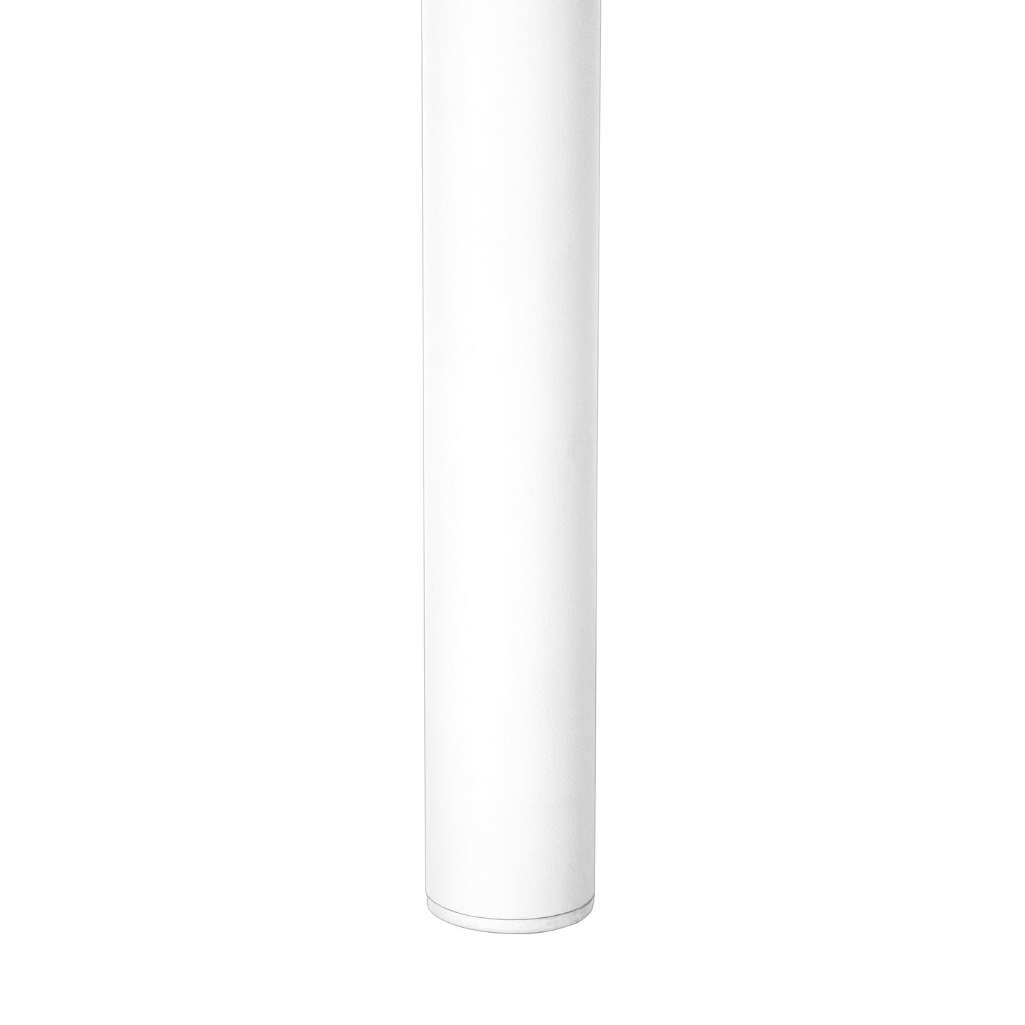 Minimalist white cylinder vase with a subtle texture and smooth base for elegant decor