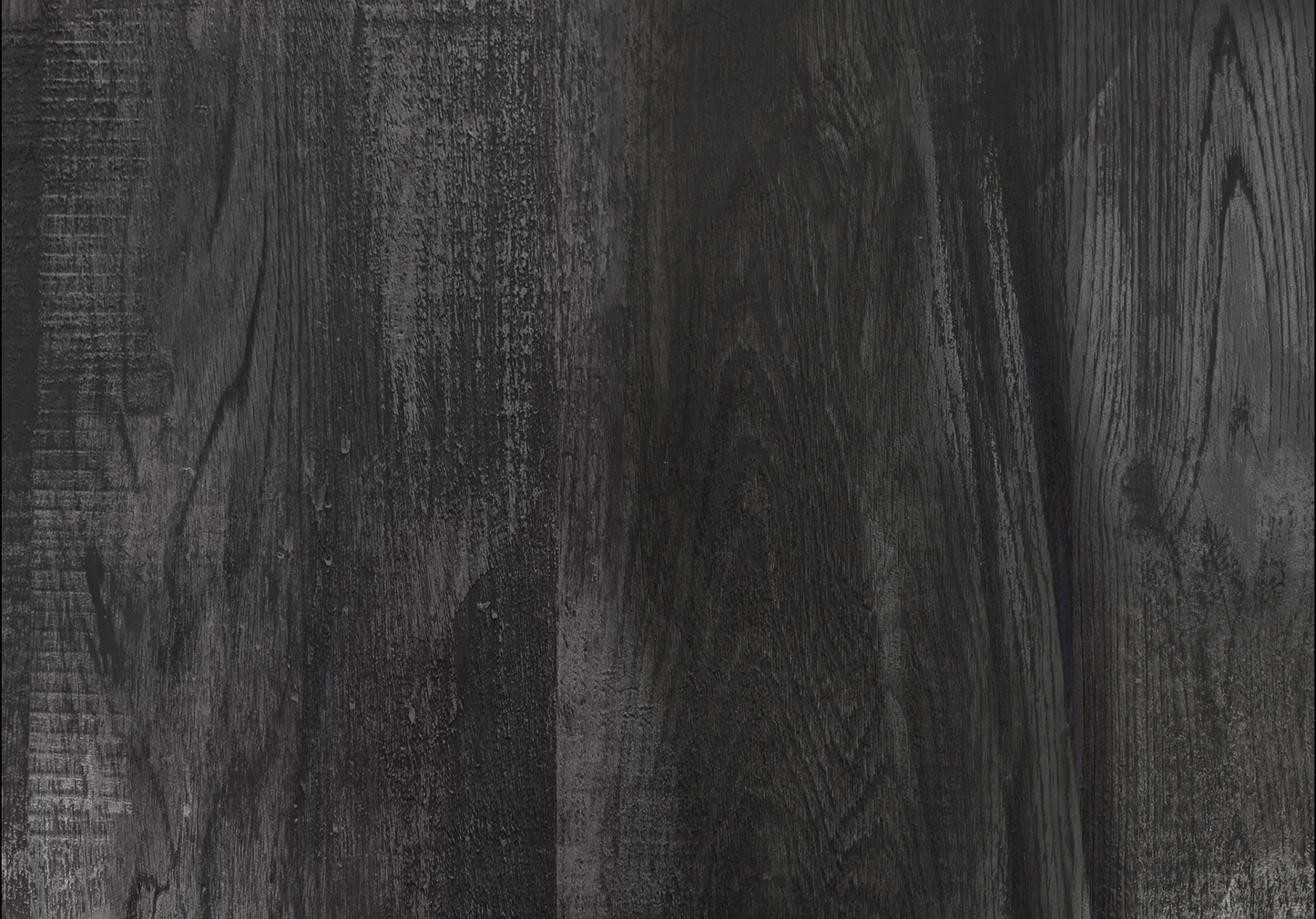Dark grey distressed wood grain laminate flooring plank texture