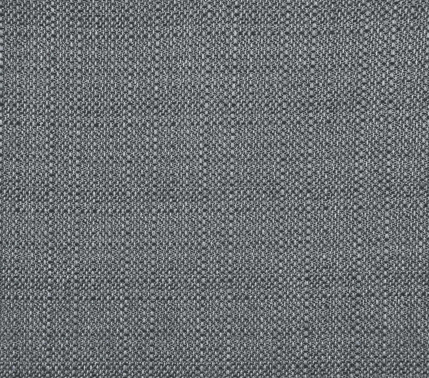 Closeup of a textured charcoal grey woven fabric ideal for upholstery