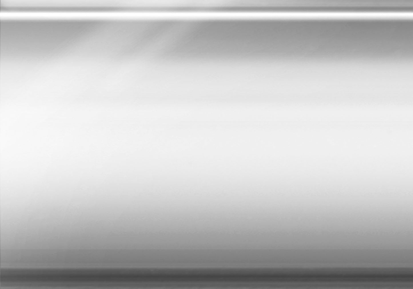 Brushed aluminum sheet with horizontal grain x inches for kitchen backsplash