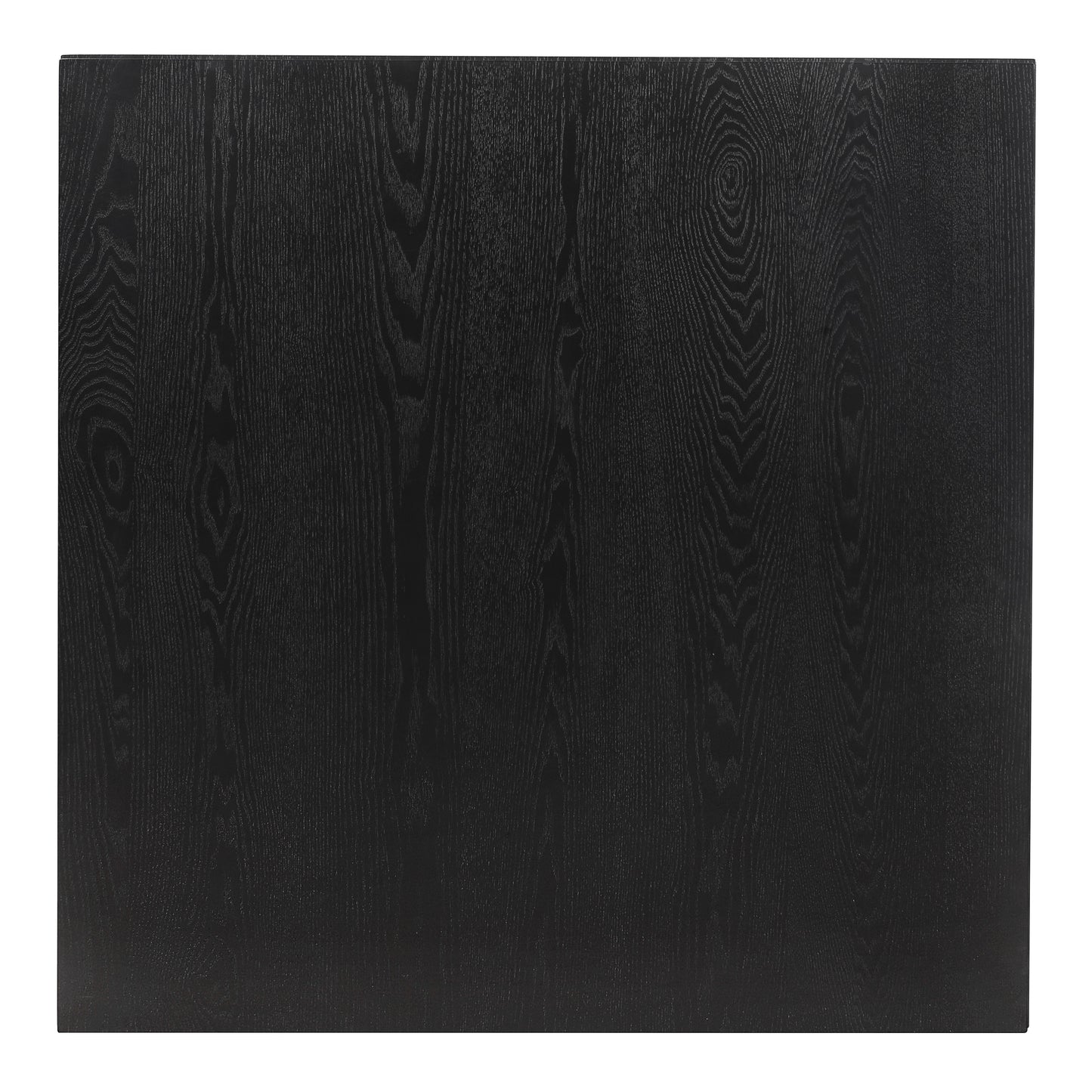 Dark wood veneer desk surface with a natural grain pattern