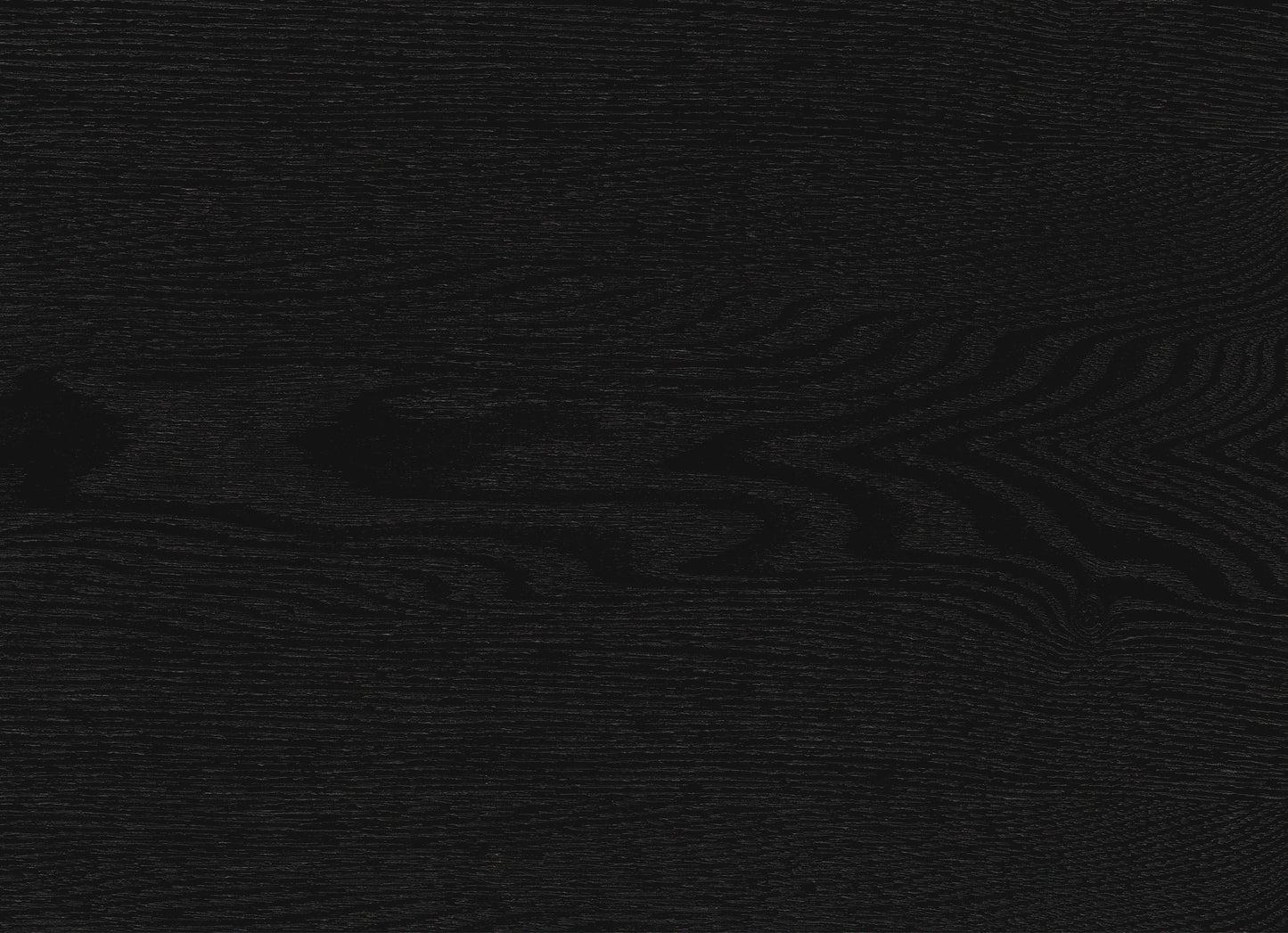 Dark oak wood veneer with subtle grain texture for furniture