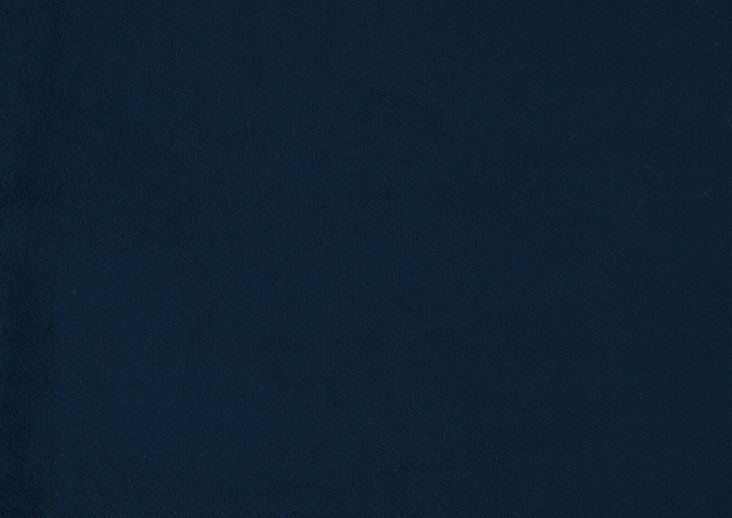 Navy blue textured cotton fabric swatch for apparel