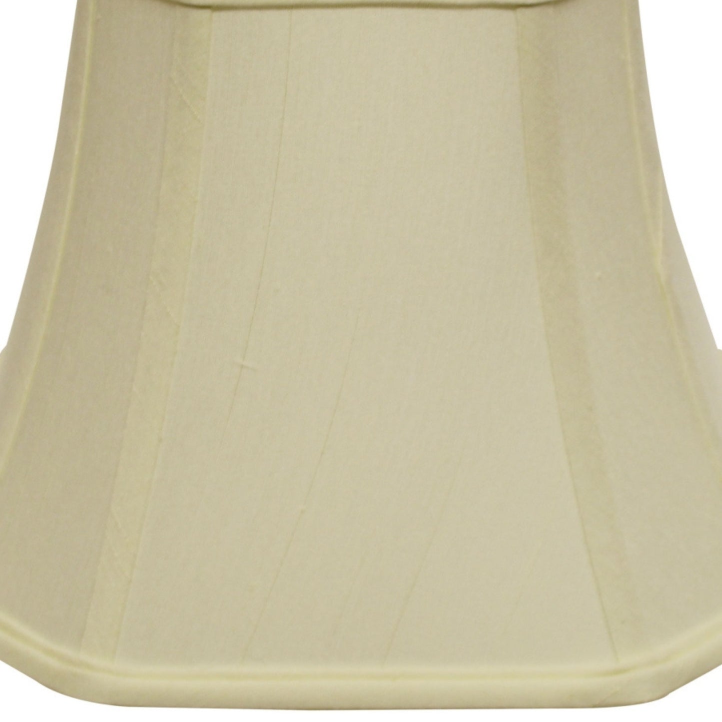Cream pleated bell lampshade classic silk fabric elegant home decor accent