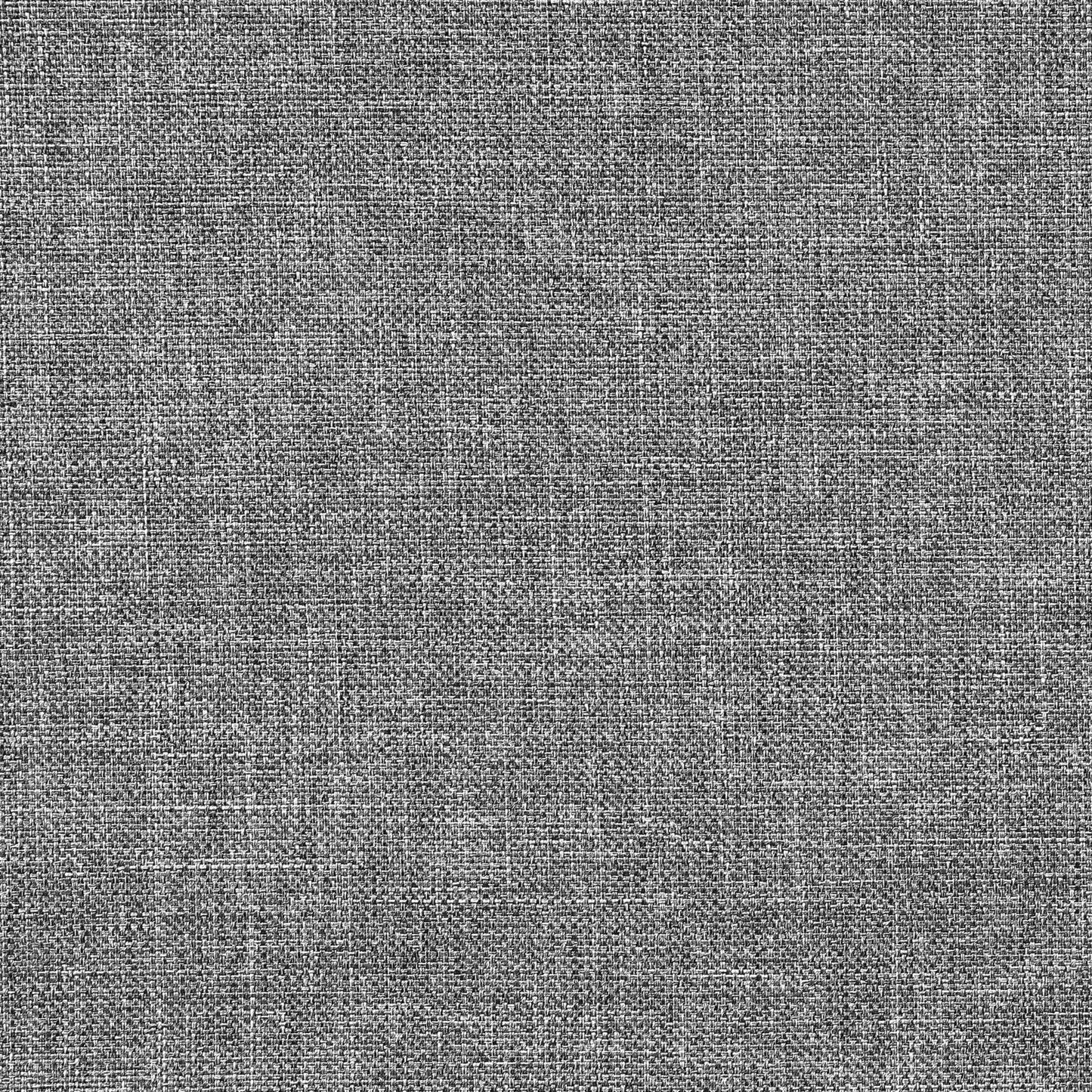Closeup of woven charcoal grey textured fabric