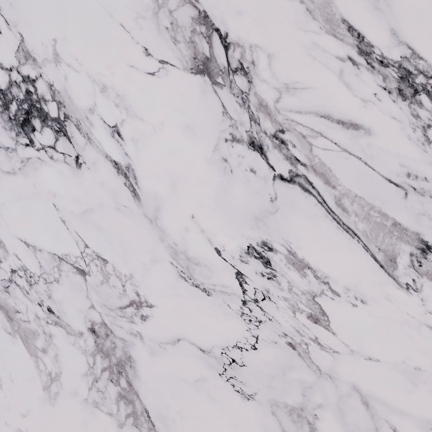 White Carrara marble texture with grey veining for countertops