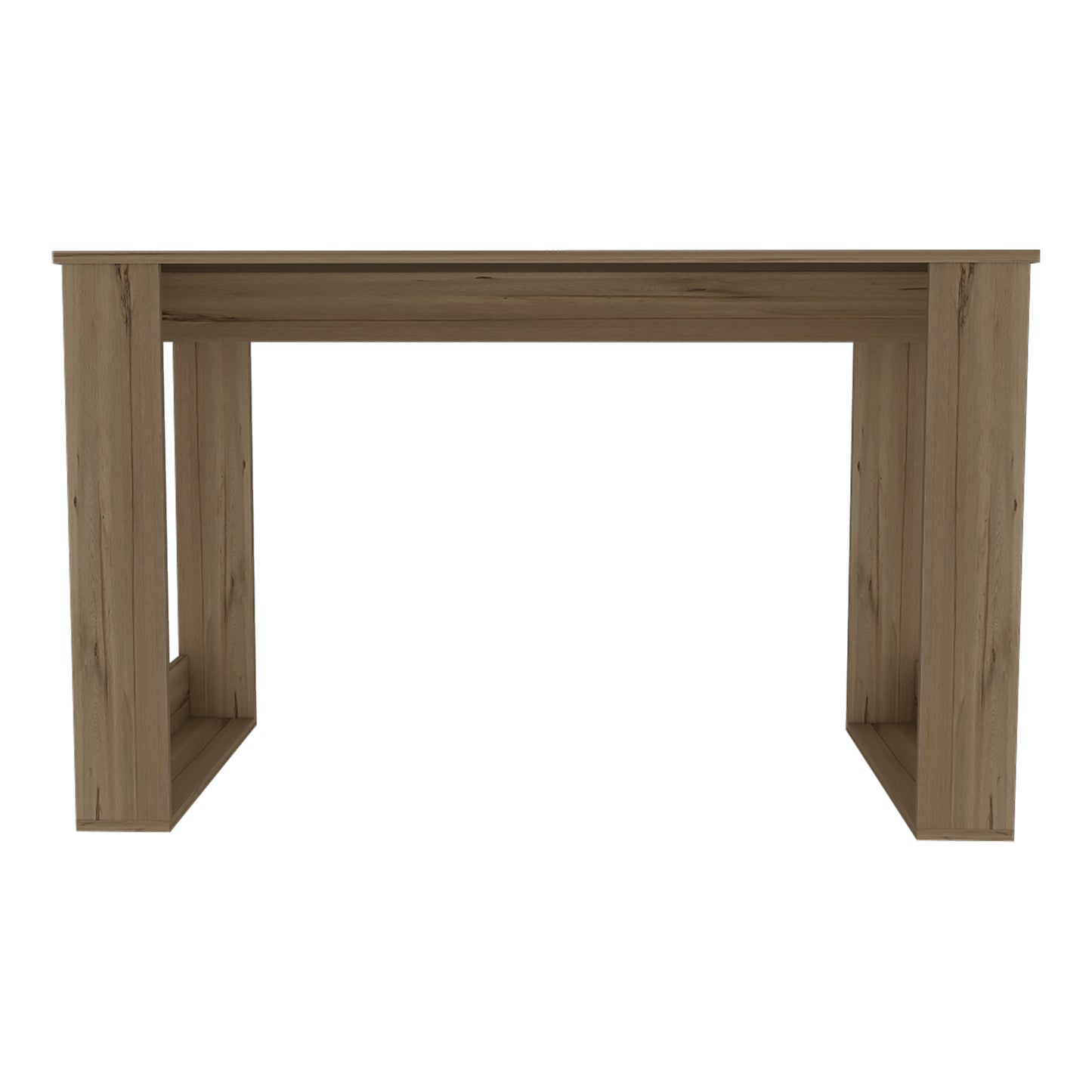 Modern console table with rustic oak finish perfect for entryways