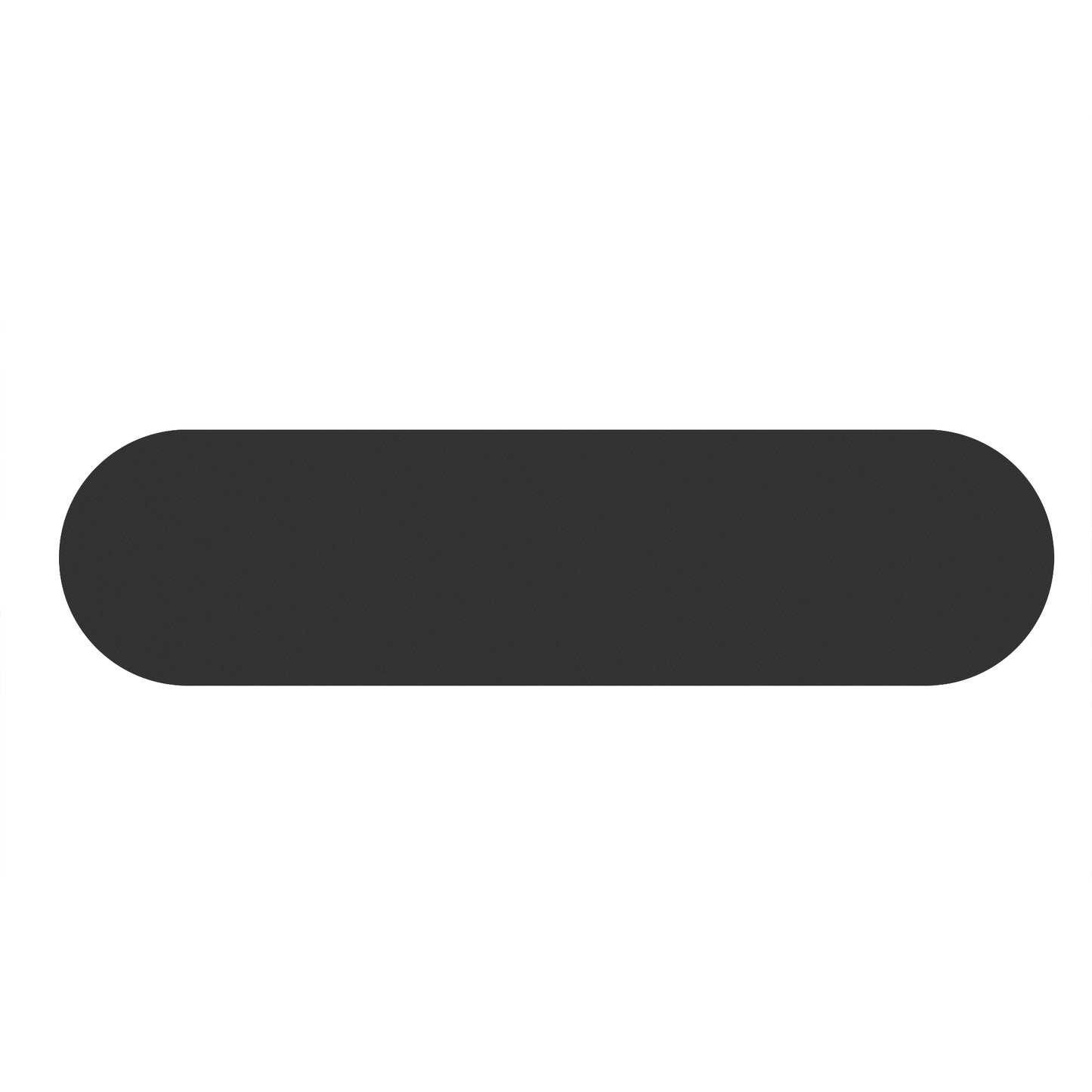 Dark gray rounded button for navigation or action
