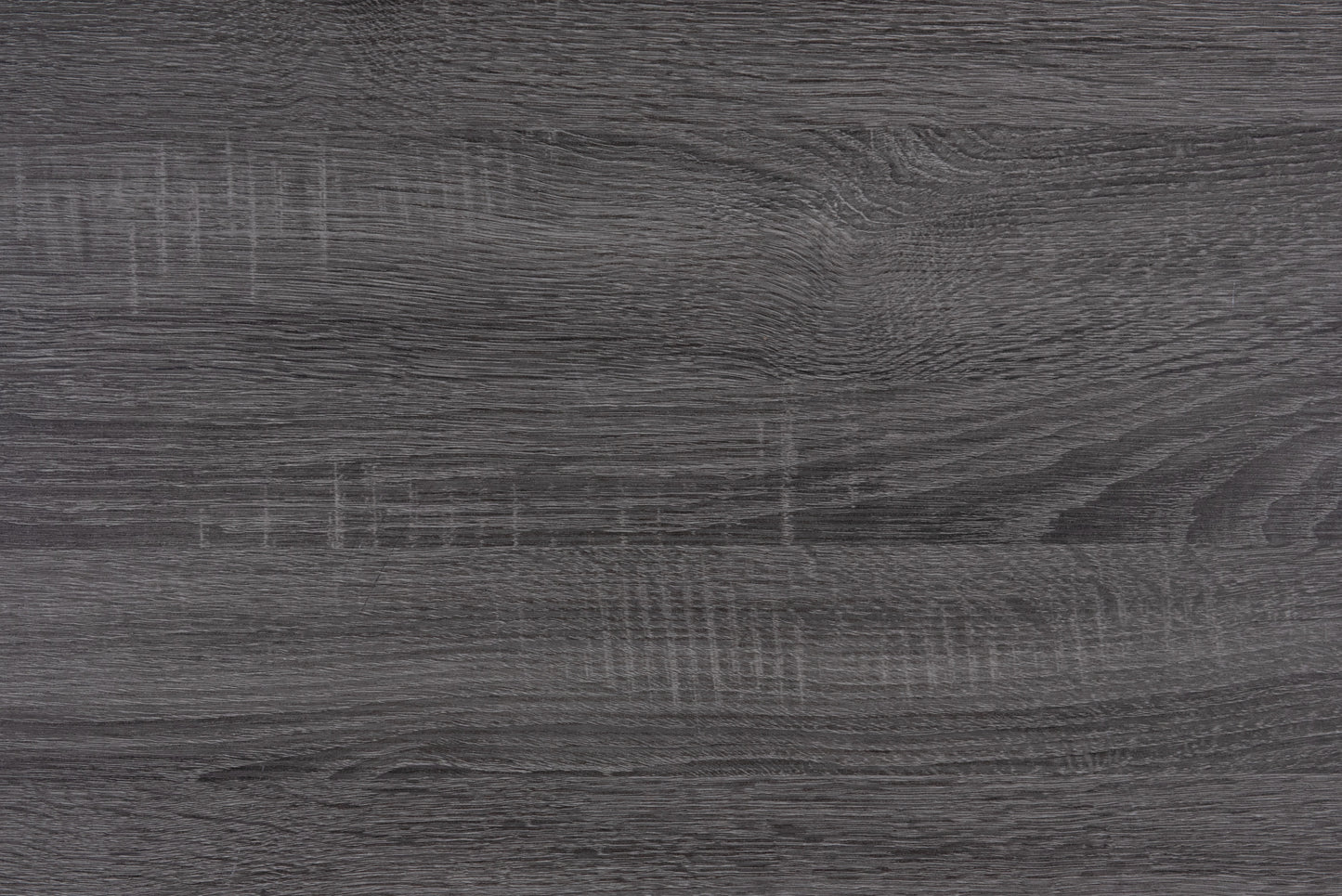 Dark gray oak veneer with prominent wood grain texture ideal for modern furniture