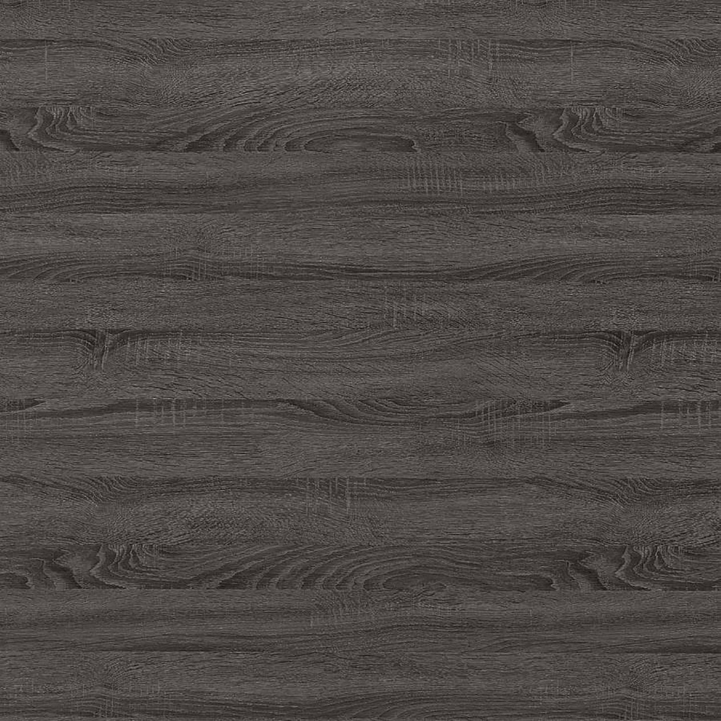 Dark grey wood veneer with visible grain texture