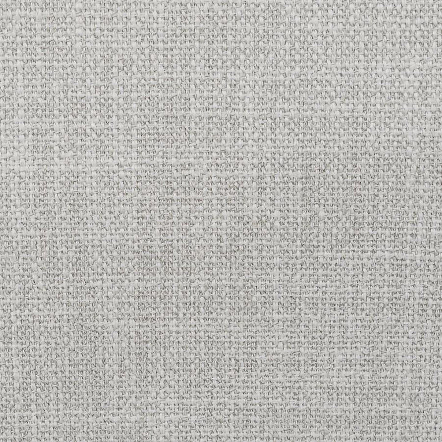 Closeup of light grey woven fabric texture perfect for upholstery and curtains