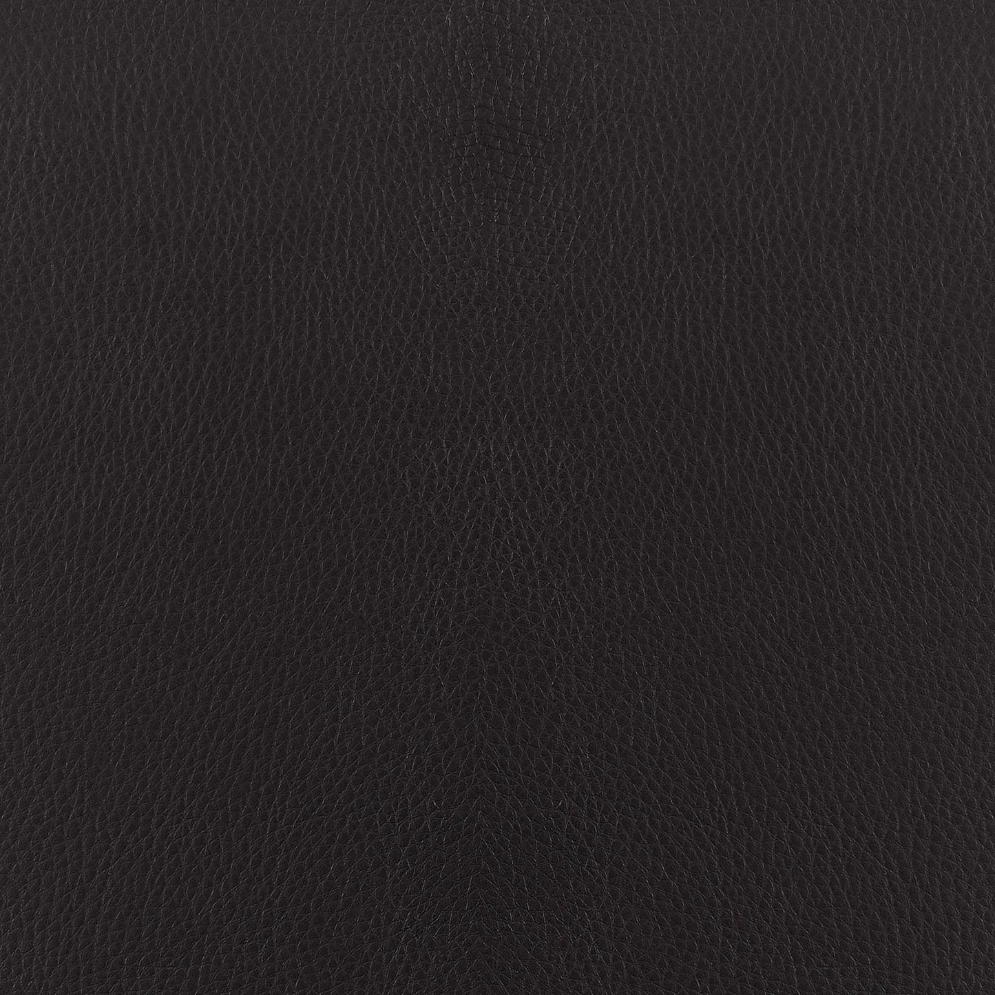 Dark brown textured leather swatch perfect for upholstery and accessory crafts