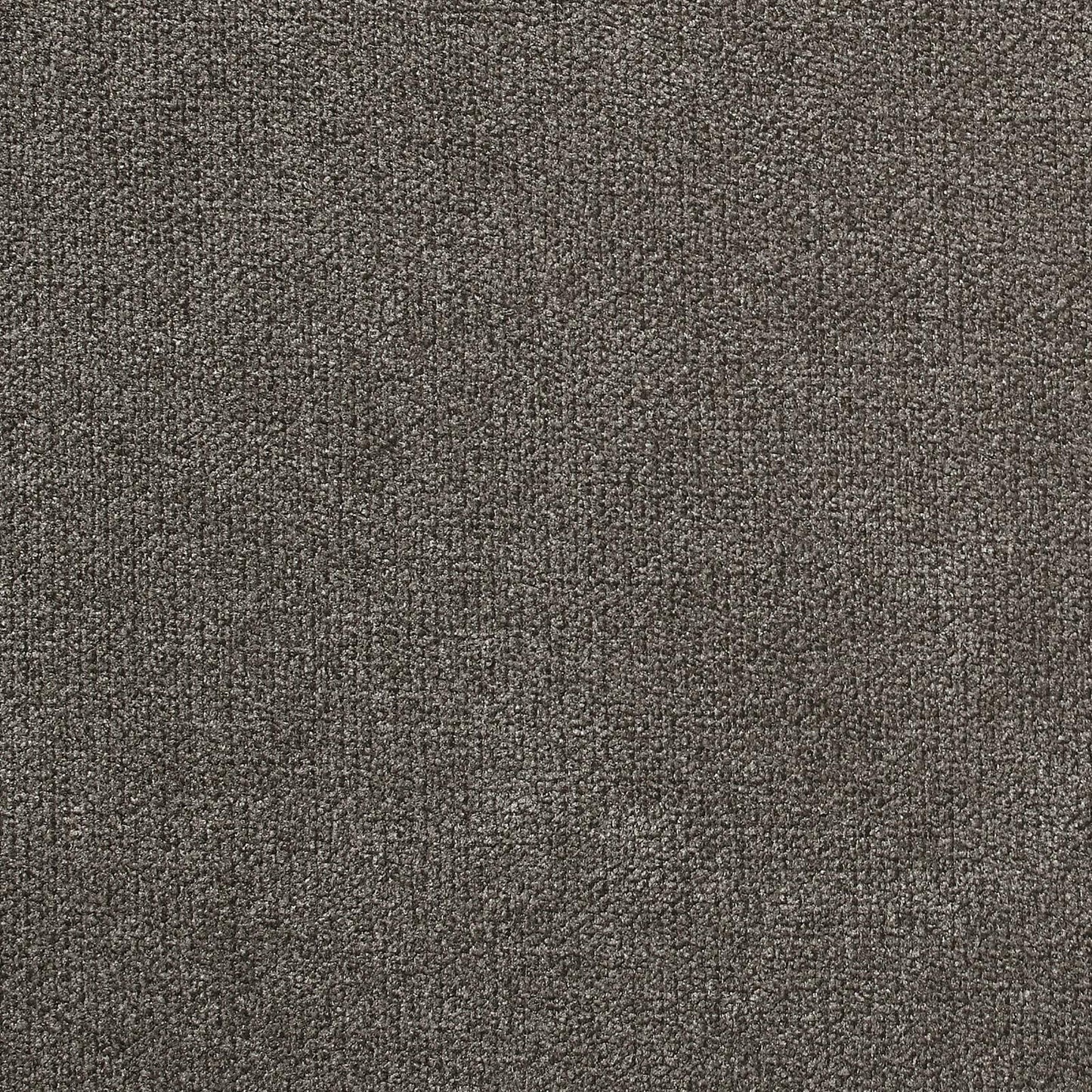 Closeup of textured dark grey woven fabric ideal for upholstery