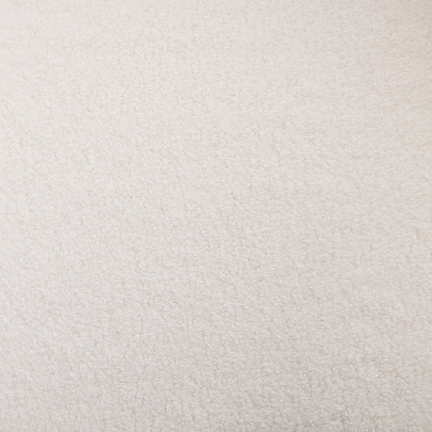 Creamy white sherpa fabric texture soft and cozy for blankets and apparel