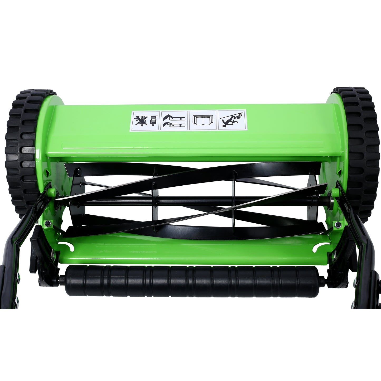 Maintain Your Lawn with Precision 14-Inch Reel Mower - Green