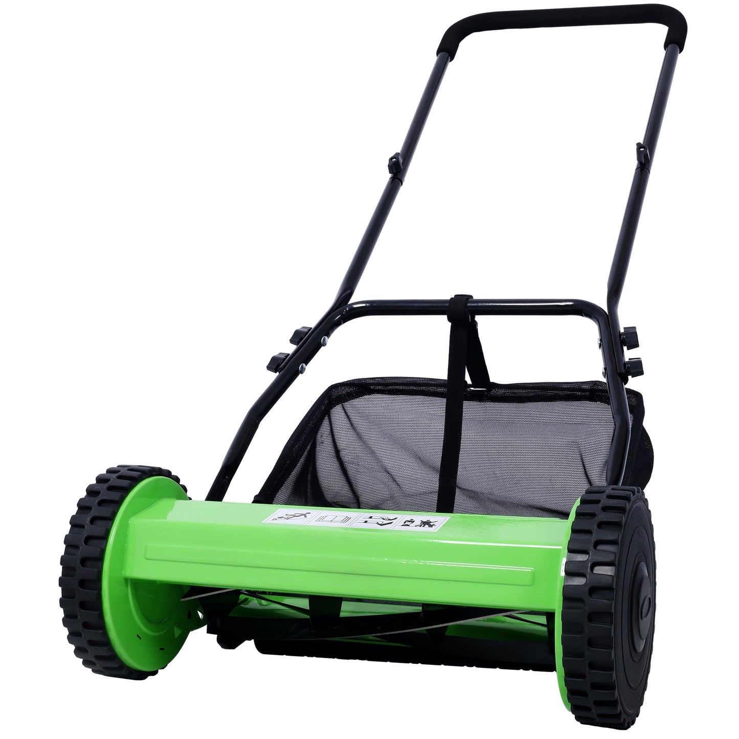 Maintain Your Lawn with Precision 14-Inch Reel Mower - Green