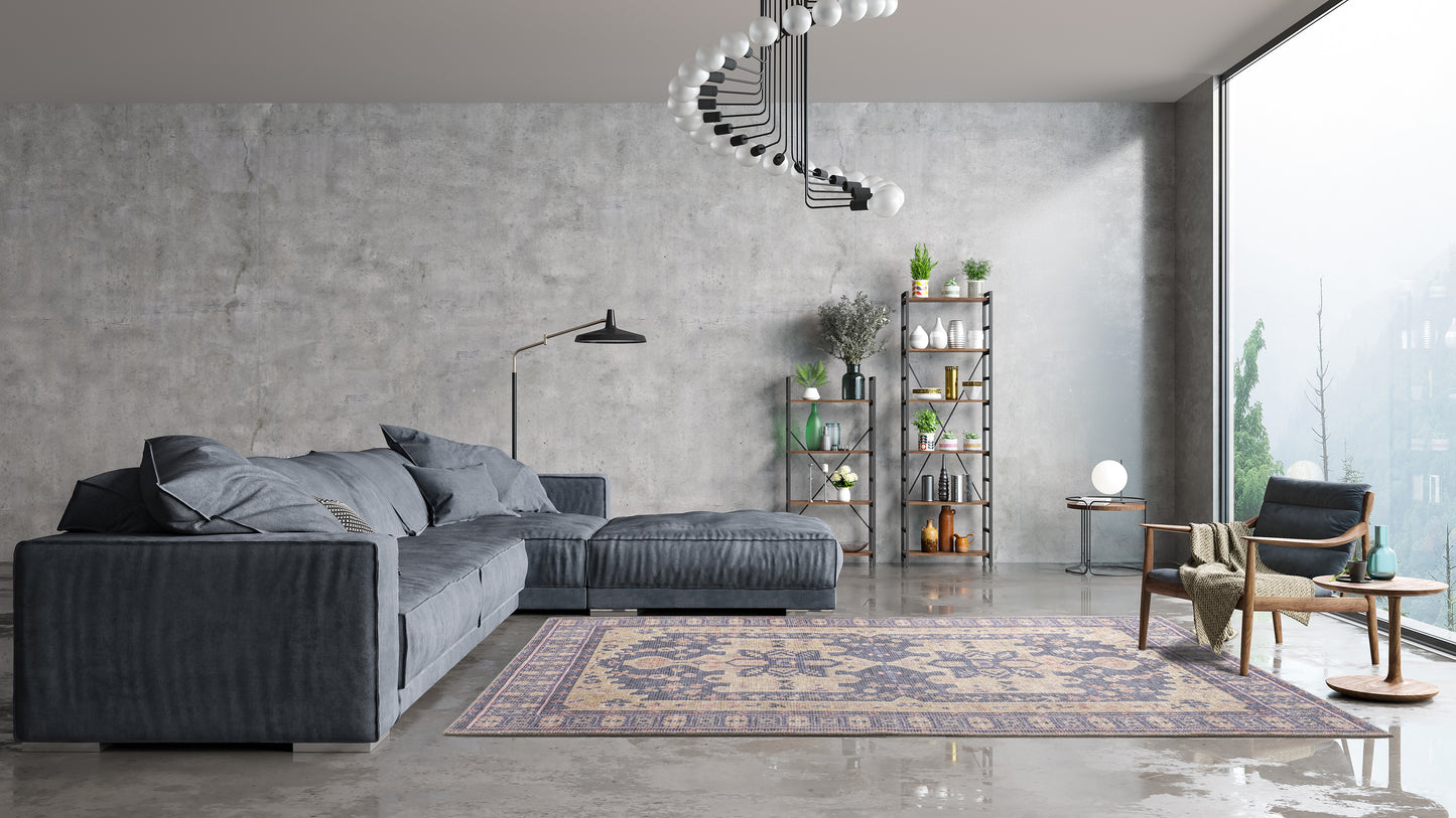 Dark gray sectional sofa with plush cushions and sleek metal legs ideal for modern living rooms