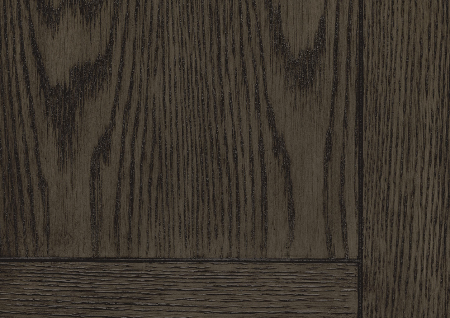 Dark oak wood veneer texture with prominent grain