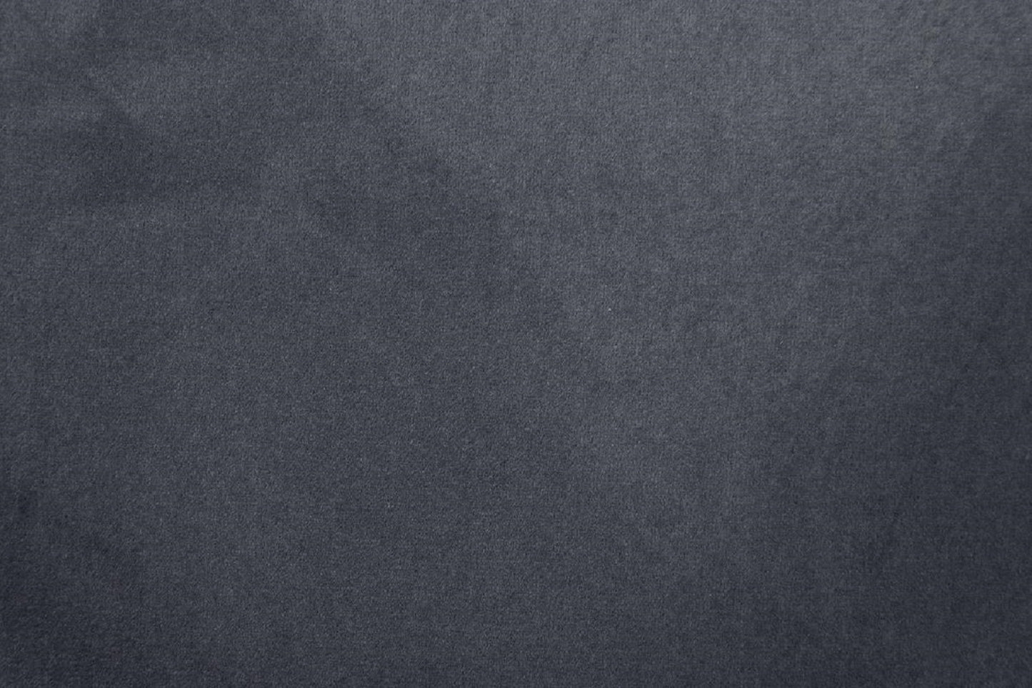 Deep charcoal grey velour fabric with a soft plush texture