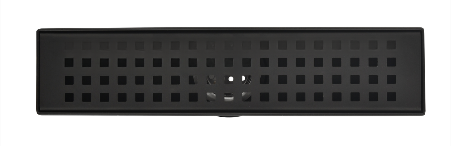 Black metal media server chassis with perforated top grille compact design
