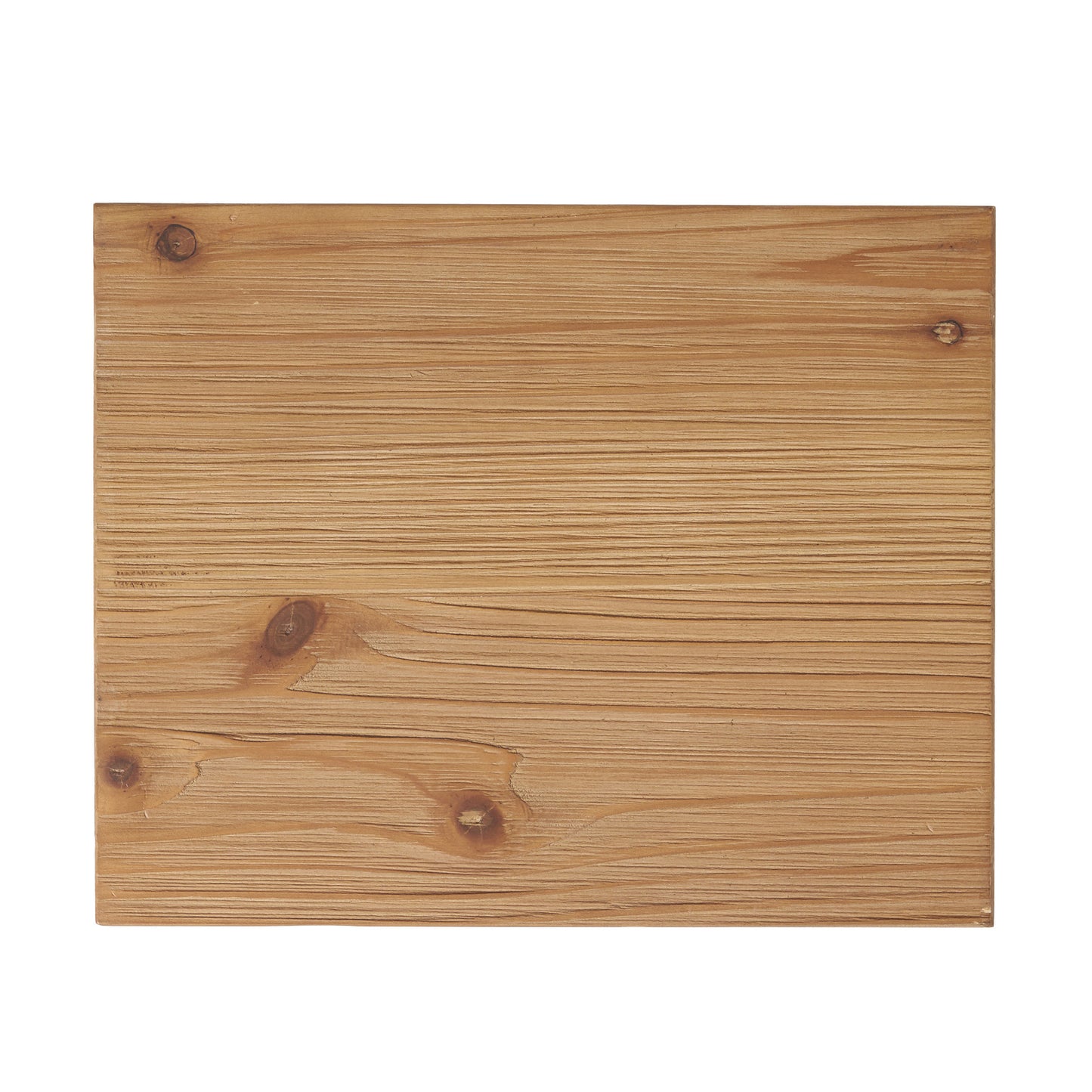 Light brown pine wood plank with visible grain and knots