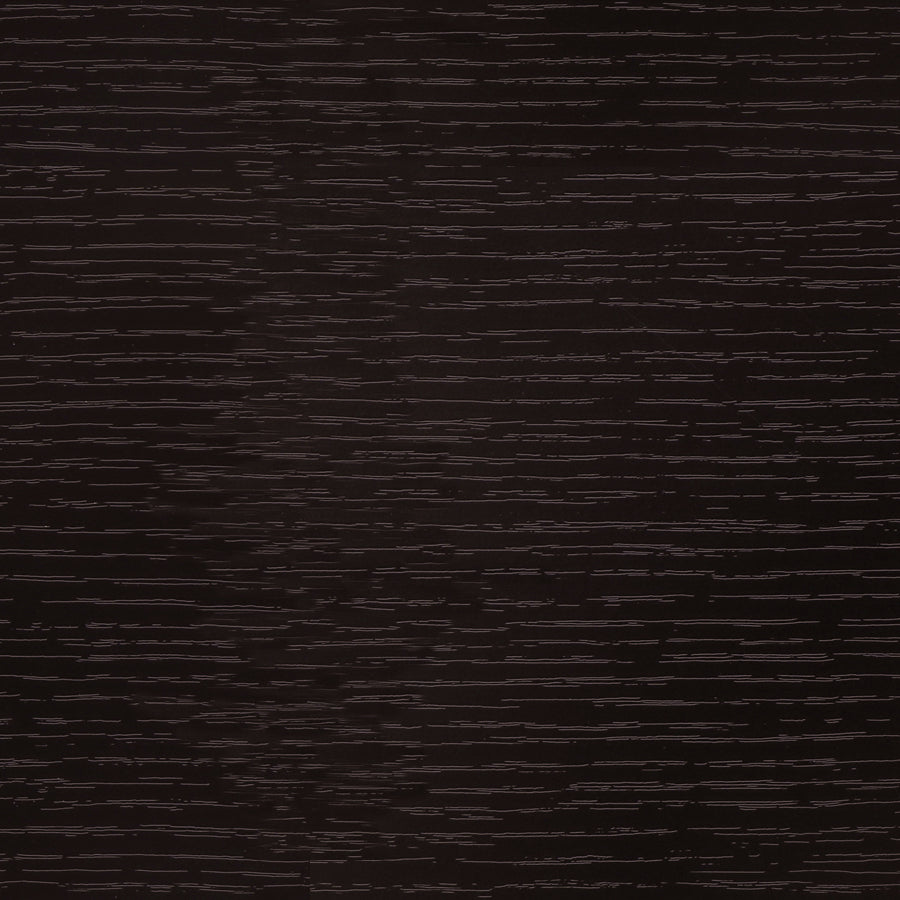 Dark brown wood veneer with prominent grain texture