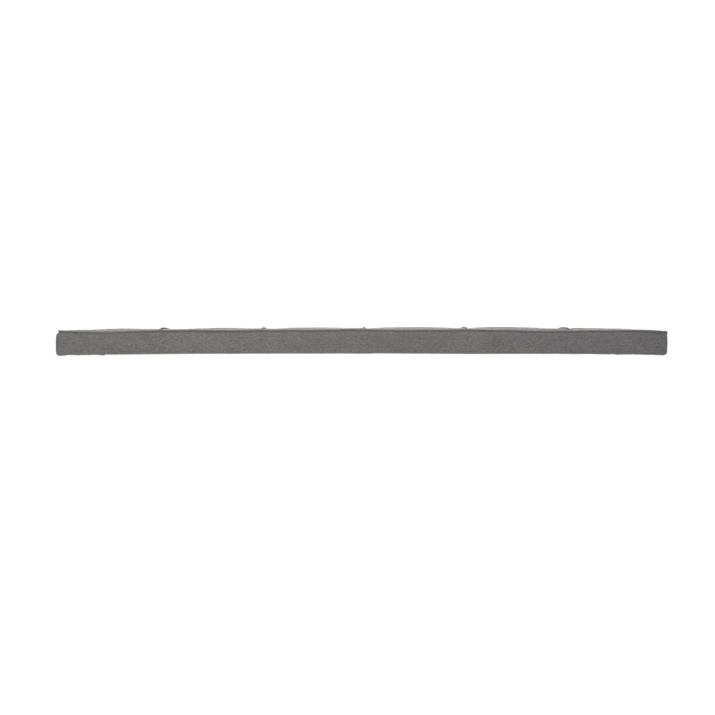 Gray fabric upholstery trim strip for furniture repair