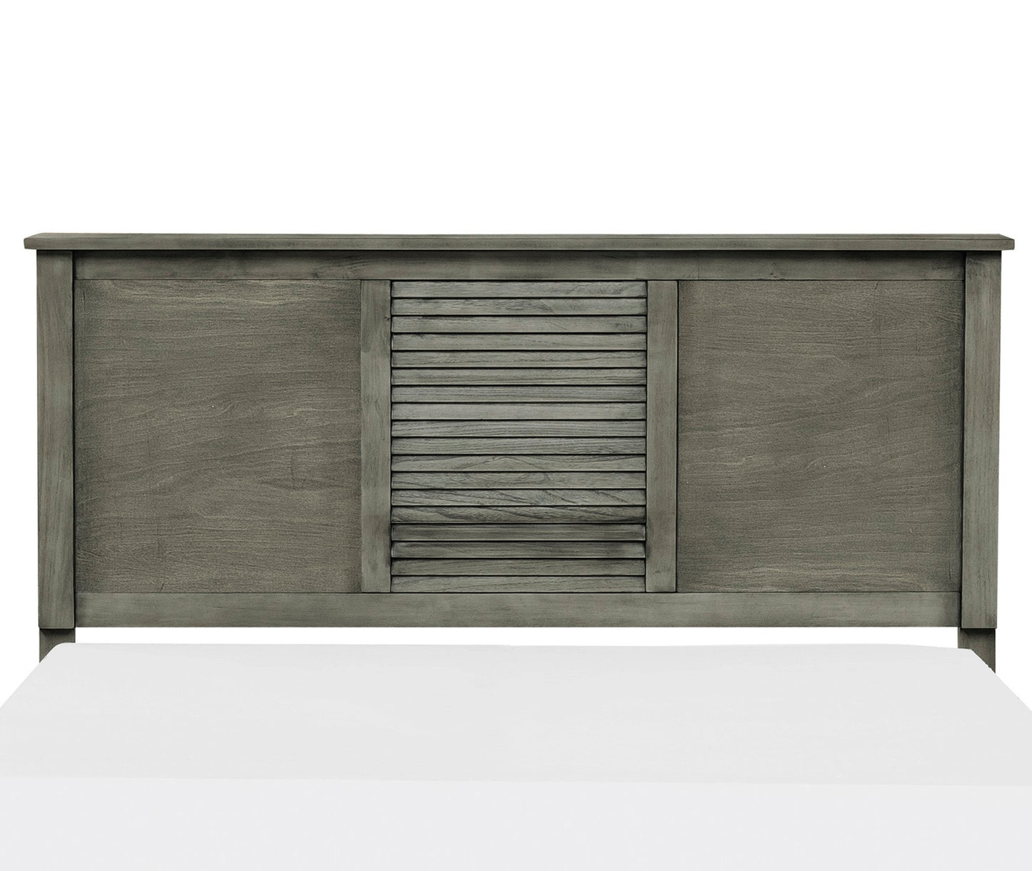 Enhance Comfort with a Transitional Queen Bed in Cool Gray Finish