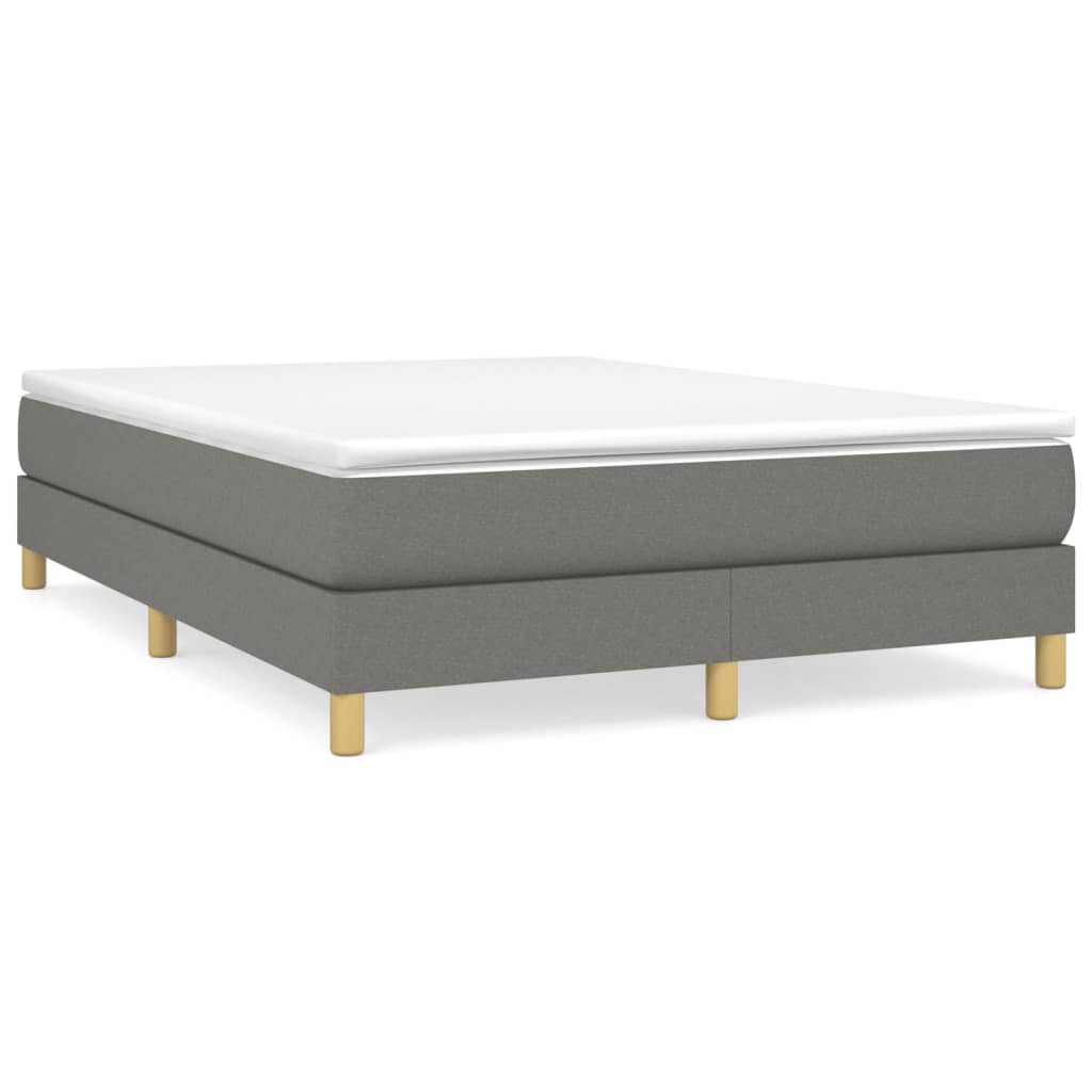 Platform bed frame with detailed dimensions labeled in cm and inches