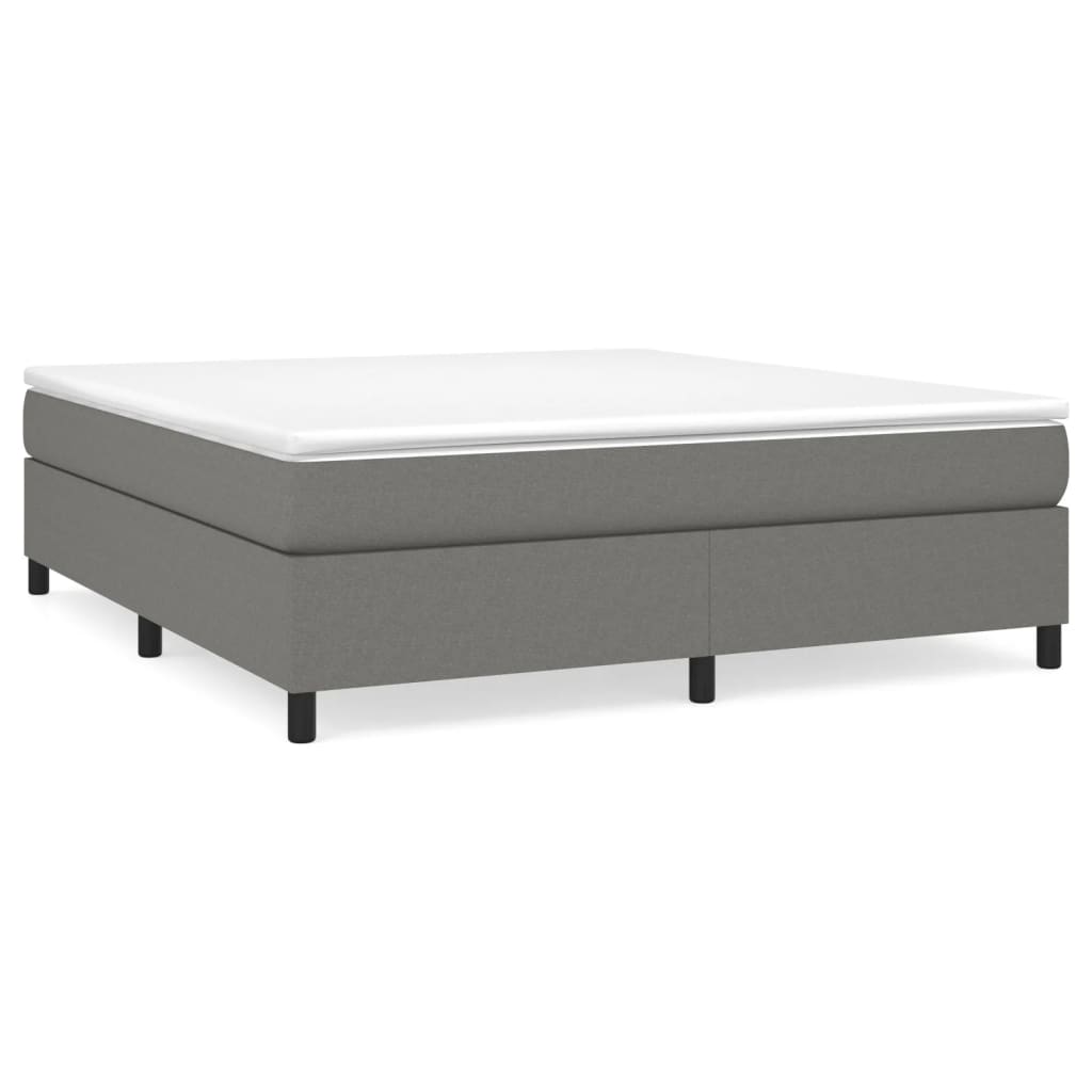 Illustration of a queen size platform bed frame with dimensions  cm x  cm