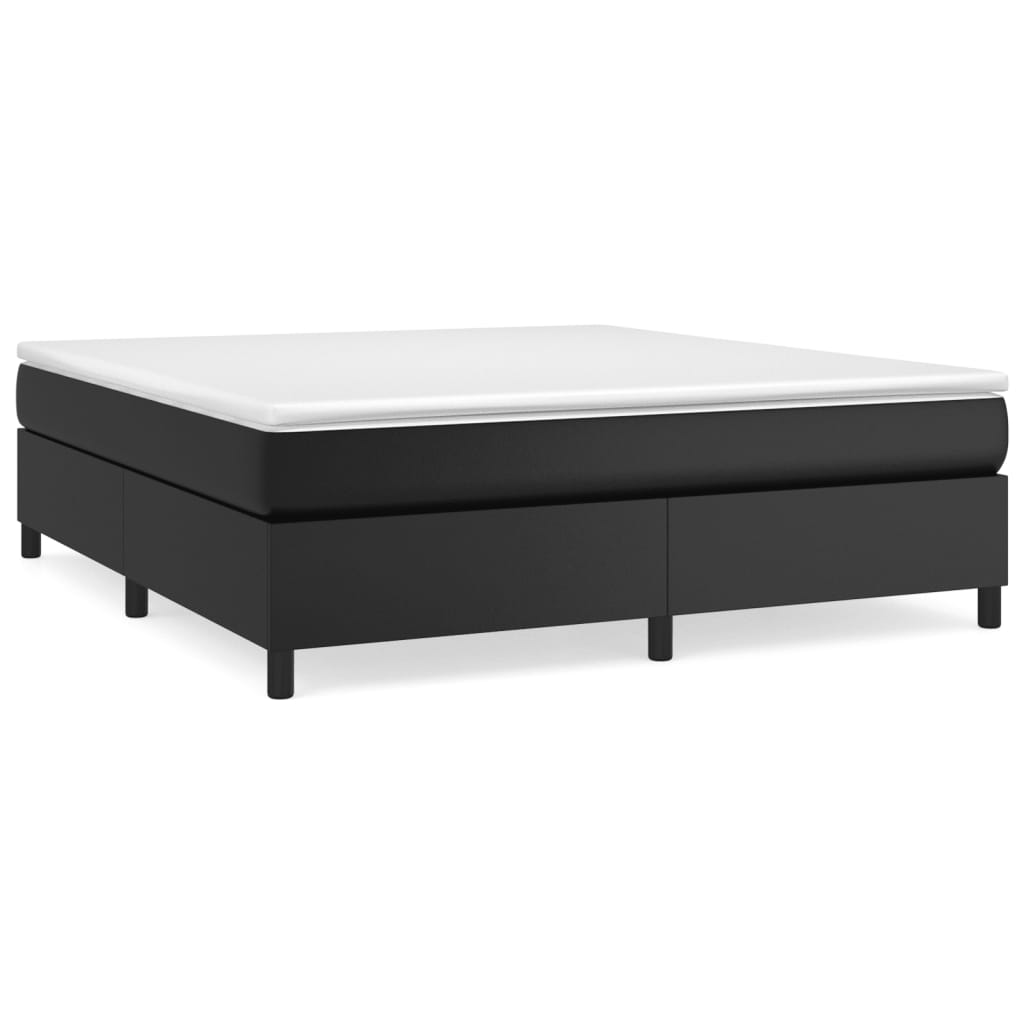Double bed frame with slatted base and four legs cm width